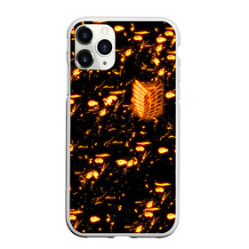 Чехол для iPhone 11 Pro Max матовый с принтом Огненное золото Титанов в городе Новоалтайск, Силикон |  | Тематика изображения на принте: attack | titan | аккерман | арлерт | армин | атака | гуманоид | йегер | манга | микаса | монстры | мутант | титанов | эрен
