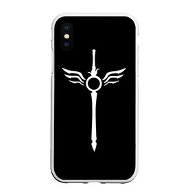 Чехол для iPhone XS Max матовый с принтом DEVIL MAY CRY SWORD в городе Новоалтайск, Силикон | Область печати: задняя сторона чехла, без боковых панелей | dante | devil may cry | devil may cry 5 | dmc | game | hell | play | sword | ад | данте | игры | компьютерные игры 2019 | меч