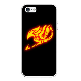 Чехол для iPhone 5/5S матовый с принтом FAIRY TAILS NATSU DRAGNEEL в городе Новоалтайск, Силикон | Область печати: задняя сторона чехла, без боковых панелей | Тематика изображения на принте: anime | fairy tails | heroes | manga | natsu | аниме | манга