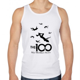 Мужская майка хлопок с принтом The 100 в городе Новоалтайск, 100% хлопок |  | 100 | the 100 | беллами блейк | джаспер джордан | джон мерфи | драма | кларк гриффин | маркус кейн | монти грин | октавия блейк | постапокалиптическая | сериал | сотня | сто