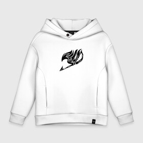 Детское худи Oversize хлопок с принтом Helmet Fairy tail just black в городе Новоалтайск, френч-терри — 70% хлопок, 30% полиэстер. Мягкий теплый начес внутри —100% хлопок | боковые карманы, эластичные манжеты и нижняя кромка, капюшон на магнитной кнопке | anime | fairy tails | heroes | manga | аниме | манга | фейри теил