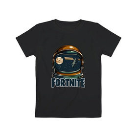 Детская футболка хлопок с принтом Fortnite Fan Art в городе Новоалтайск, 100% хлопок | круглый вырез горловины, полуприлегающий силуэт, длина до линии бедер | Тематика изображения на принте: 