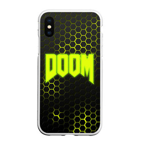 Чехол для iPhone XS Max матовый с принтом DOOM в городе Новоалтайск, Силикон | Область печати: задняя сторона чехла, без боковых панелей | devil | doom | hell | mark of the doom slayer | slayer | ад | гарнил | дум | знаки | иероглифы | компьютерные игры 2019 | преисподняя | символ | солдат
