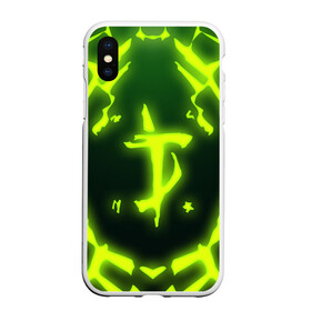 Чехол для iPhone XS Max матовый с принтом DOOM ГОРНИЛО в городе Новоалтайск, Силикон | Область печати: задняя сторона чехла, без боковых панелей | devil | doom | hell | mark of the doom slayer | slayer | ад | гарнил | дум | знаки | иероглифы | компьютерные игры 2019 | преисподняя | символ | солдат