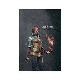 Обложка для паспорта матовая кожа с принтом The Witcher 3 в городе Новоалтайск, натуральная матовая кожа | размер 19,3 х 13,7 см; прозрачные пластиковые крепления | wild hunt | witcher | арбалет | ведьмак 3 | геральт | дикая | магия | охота | сказка | сфера | фэнтези | цири