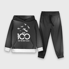 Детский костюм 3D (с толстовкой) с принтом The 100 в городе Новоалтайск,  |  | 100 | grounders | skaikru | the 100 | trikru | wonkru | беллами | блейк | гриффин | кейн | клан | кларк | лекса | линкольн | мерфи | монти | октавия | сериал | сотня | финн | эбби