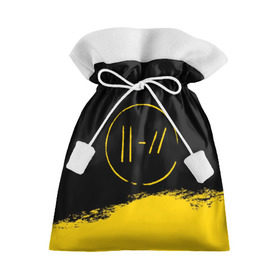 Подарочный 3D мешок с принтом TWENTY ONE PILOTS TOP в городе Новоалтайск, 100% полиэстер | Размер: 29*39 см | 21 pilots | 21p | music | rock | top | trench | twenty one pilots | группа | музыка | рок