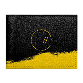 Обложка для студенческого билета с принтом TWENTY ONE PILOTS TOP в городе Новоалтайск, натуральная кожа | Размер: 11*8 см; Печать на всей внешней стороне | 21 pilots | 21p | music | rock | top | trench | twenty one pilots | группа | музыка | рок