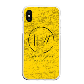 Чехол для iPhone XS Max матовый с принтом TWENTY ONE PILOTS TOP в городе Новоалтайск, Силикон | Область печати: задняя сторона чехла, без боковых панелей | 21 pilots | 21p | music | rock | top | trench | twenty one pilots | группа | музыка | рок