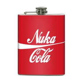 Фляга с принтом NUKA COLA в городе Новоалтайск, металлический корпус | емкость 0,22 л, размер 125 х 94 мм. Виниловая наклейка запечатывается полностью | 101 | 111 | 76 | atom cats | bethesda | brotherhood of steel | fallout | nuka cola | outcast | tunnel snakes | vault | war | братство стали | бункер | война | убежище | фолаут | фоллаут | ядеркола
