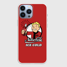 Чехол для iPhone 13 Pro Max с принтом NUKA COLA в городе Новоалтайск,  |  | 101 | 111 | 76 | atom cats | bethesda | brotherhood of steel | fallout | nuka cola | outcast | tunnel snakes | vault | war | братство стали | бункер | война | убежище | фолаут | фоллаут | ядеркола