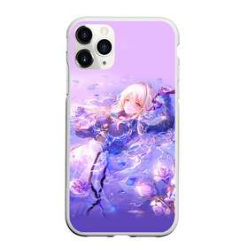 Чехол для iPhone 11 Pro матовый с принтом Violet Evergarden в городе Новоалтайск, Силикон |  | evergarden | violet | аниме | вайолет | девушка | красивая | кукла | молли | орландо | ранобэ | эвергарден