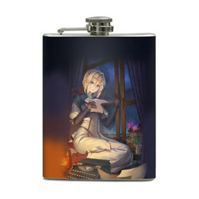 Фляга с принтом Violet Evergarden в городе Новоалтайск, металлический корпус | емкость 0,22 л, размер 125 х 94 мм. Виниловая наклейка запечатывается полностью | evergarden | violet | аниме | вайолет | девушка | красивая | кукла | молли | орландо | ранобэ | эвергарден