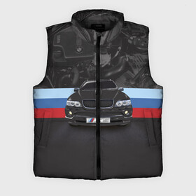 Мужской жилет утепленный 3D с принтом BMW X5 в городе Новоалтайск,  |  | bmw | bmw x5 | x5 | автомобиль | бмв | бмв х5 | бмвешка | бэха | машина | тачка | х5