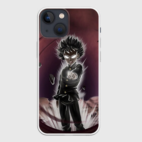 Чехол для iPhone 13 mini с принтом Mob Psycho 100 в городе Новоалтайск,  |  | Тематика изображения на принте: anime | mob psycho 100 | shigeo kageyama | аниме | моб психо 100
