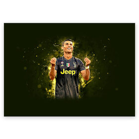 Поздравительная открытка с принтом RONALDO JUVE SPORT в городе Новоалтайск, 100% бумага | плотность бумаги 280 г/м2, матовая, на обратной стороне линовка и место для марки
 | cr7 | fc | football | football club | juve | juventus | ronaldo | sport | роналдо | спорт | спортивные | униформа | фирменные цвета | фк | футбол | футбольный клуб | ювентус