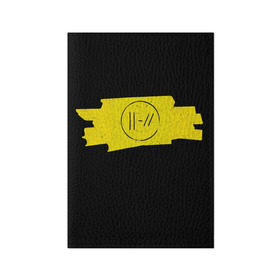 Обложка для паспорта матовая кожа с принтом twenty one pilots - trench 3D в городе Новоалтайск, натуральная матовая кожа | размер 19,3 х 13,7 см; прозрачные пластиковые крепления | 21 pilots | 3d                                                        twenty one pilots | jumpsuit | nico and the niners | trench | trench 3d | twenty one pilots