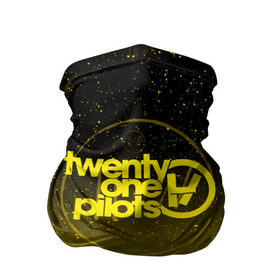 Бандана-труба 3D с принтом TWENTY ONE PILOTS TOP в городе Новоалтайск, 100% полиэстер, ткань с особыми свойствами — Activecool | плотность 150‒180 г/м2; хорошо тянется, но сохраняет форму | 21 pilots | 21p | galaxy | music | rock | space | star | top | trench | twenty one pilots | галактика | группа | звезды | космос | музыка | рок