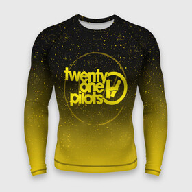 Мужской рашгард 3D с принтом TWENTY ONE PILOTS  TOP в городе Новоалтайск,  |  | 21 pilots | 21p | galaxy | music | rock | space | star | top | trench | twenty one pilots | галактика | группа | звезды | космос | музыка | рок