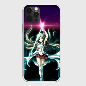 Чехол для iPhone 12 Pro Max с принтом Yuuki Asuna в городе Новоалтайск, Силикон |  | Тематика изображения на принте: 2022 | art | online | sword | аниме | асуна | битер | кирито | манга | мастера | меча | молния | онлайн | чёрный мечник