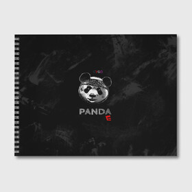 Альбом для рисования с принтом Cygo - panda E в городе Новоалтайск, 100% бумага
 | матовая бумага, плотность 200 мг. | Тематика изображения на принте: cygo | panda e | rap | бандана | гепард | голова | леонид вакальчук | медведь | мы бежим с тобой как будто от гепарда | надпись | панда е | реп | репер | рэп | рэпер | сайго | суго | цуго