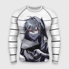 Мужской рашгард 3D с принтом Satsuriku no Tenshi в городе Новоалтайск,  |  | angels of death | anime | satsuriku no tenshi | ангел кровопролития | аниме