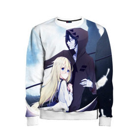 Детский свитшот 3D с принтом Ангел кровопролития в городе Новоалтайск, 100% полиэстер | свободная посадка, прямой крой, мягкая тканевая резинка на рукавах и понизу свитшота | Тематика изображения на принте: angels of death | anime | satsuriku no tenshi | ангел кровопролития | аниме