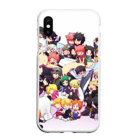 Чехол для iPhone XS Max матовый с принтом Full Gintama в городе Новоалтайск, Силикон | Область печати: задняя сторона чехла, без боковых панелей | Тематика изображения на принте: anime | gin tama | gintama | аниме | гинтама