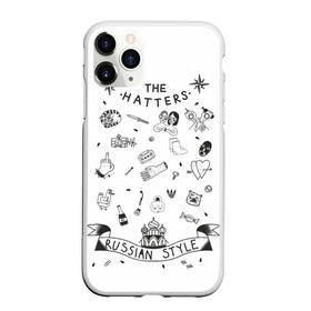 Чехол для iPhone 11 Pro матовый с принтом Russian style в городе Новоалтайск, Силикон |  | hatters | russian | tatoo | музыченко | русский | тату | фолк рок