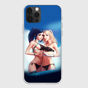 Чехол для iPhone 12 Pro Max с принтом Sona and Akali в городе Новоалтайск, Силикон |  | Тематика изображения на принте: league | legends | lol | акали | бикини | девушки | лига легенд | море | пляж | солнце | сона