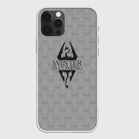 Чехол для iPhone 12 Pro Max с принтом THE ELDER SCROLLS в городе Новоалтайск, Силикон |  | dovahkiin | dragonborn | fus ro dah | royal play | rpg | skyrim | tes | tes online | the elder scrolls | война | докавин | компьютерные игры | рпг