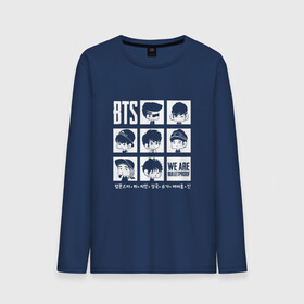 Мужской лонгслив хлопок с принтом Bangtan Boys  в городе Новоалтайск, 100% хлопок |  | bangtan boys | bts | rm | джей хоуп | джин | ким тхэ хён | мин юнги | пак чи мин | фандань шаоняньтуань | чон чонгук