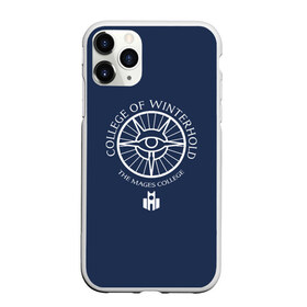 Чехол для iPhone 11 Pro матовый с принтом COLLEGE OF WINTERHOLD в городе Новоалтайск, Силикон |  | dovahkiin | dragonborn | fus ro dah | royal play | rpg | skyrim | tes | tes online | the elder scrolls | война | докавин | компьютерные игры | рпг