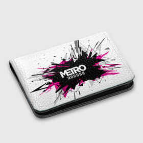 Картхолдер с принтом с принтом Metro Exodus 2018 в городе Новоалтайск, натуральная матовая кожа | размер 7,3 х 10 см; кардхолдер имеет 4 кармана для карт; | Тематика изображения на принте: 2035 | exodus | metro | metro exodus | metro: exodus | survival horror | арт | артём | исход | метро | метро исход | метро:исход
