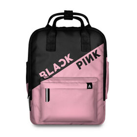 Женский рюкзак 3D с принтом BlackPink в городе Новоалтайск, 100% полиэстер | лямки с регулируемой длиной, сверху ручки, чтобы рюкзак нести как сумку. Основное отделение закрывается на молнию, как и внешний карман. Внутри два дополнительных кармана, один из которых закрывается на молнию. По бокам два дополнительных кармашка, куда поместится маленькая бутылочка
 | blackpink | k pop | music | блэк пинк | дженни | джису | лис | музыка | розэ