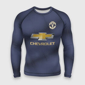 Мужской рашгард 3D с принтом Manchester United away 18 19 в городе Новоалтайск,  |  | champions | england | league | manchester | marcus | premier | rashford | united | англия | лига | манчестер | маркус | мю | решфорд | чемпионов | юнайтед
