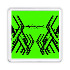 Магнит 55*55 с принтом CyberPunk 2077 в городе Новоалтайск, Пластик | Размер: 65*65 мм; Размер печати: 55*55 мм | cd projekt red | cyberpunk | cyberpunk 2077 | e3 | night city | ps4 | rpg | v | xbox | будущее | киберпанк | киберпанк 2077 | найт сити | от создателей ведьмака | рпг