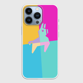 Чехол для iPhone 13 Pro с принтом FORNITE LLAMA в городе Новоалтайск,  |  | Тематика изображения на принте: armor | armour | cybersport | esport | fortnite | game | logo | uniform | броня | игра | киберспорт | костюм | симулятор строительства | строительство | фиолетовый | фирменные цвета | фортнайт