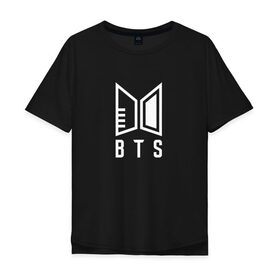 Мужская футболка хлопок Oversize с принтом BTS (Двухсторонняя) в городе Новоалтайск, 100% хлопок | свободный крой, круглый ворот, “спинка” длиннее передней части | bangtan boys | beyond the scene | bts | k pop | music | арэм | ви | джей хоуп | джин | музыка | сюга | чимин | чонгук
