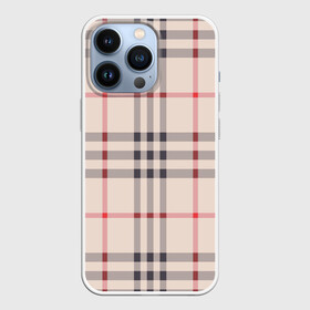 Чехол для iPhone 13 Pro с принтом Светлая клетка в городе Новоалтайск,  |  | Тематика изображения на принте: геометрия | клетка | мода. тренд | орнамент | плед | розовый | сетка. полосы. линии | узор