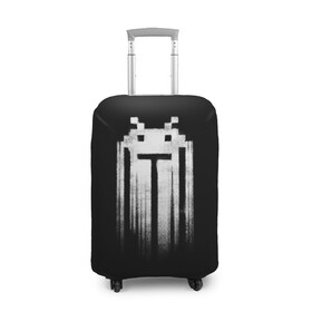Чехол для чемодана 3D с принтом Space Invaders в городе Новоалтайск, 86% полиэфир, 14% спандекс | двустороннее нанесение принта, прорези для ручек и колес | dandy | game | games | invaders | rare | retro | sega | space | вторженцы | денди | игра | игры | космические | ретро | сега