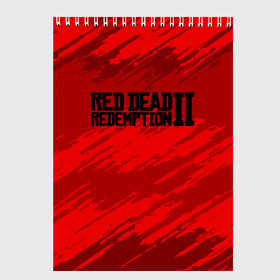 Скетчбук с принтом RED DEAD REDEMPTION 2 в городе Новоалтайск, 100% бумага
 | 48 листов, плотность листов — 100 г/м2, плотность картонной обложки — 250 г/м2. Листы скреплены сверху удобной пружинной спиралью | gamer | gun | logo | play | player | rdr2 | red dead redemption 2 | rockstar | western | вестерн | ковбои | компьютерные игры 2019 | криминал | лого | рокстар