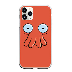 Чехол для iPhone 11 Pro матовый с принтом Зойдберг в городе Новоалтайск, Силикон |  | bender | futurama | mult | simpsons | zoidberg | бендер | зойдберг | мульт | мультик | мультфильм | симпсоны | футурама