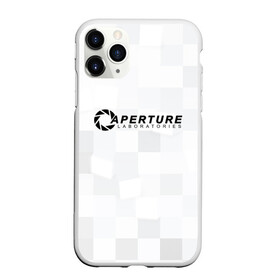 Чехол для iPhone 11 Pro Max матовый с принтом Aperture Labs в городе Новоалтайск, Силикон |  | лаборатория | портал