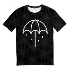Мужская футболка 3D с принтом Bring Me The Horizon в городе Новоалтайск, 100% полиэфир | прямой крой, круглый вырез горловины, длина до линии бедер | bmth | bring | horizon | me | the | альтернатива | бринги | зонт | зонтик | метал | музыка | рок