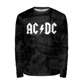 Мужской лонгслив 3D с принтом AC/DC в городе Новоалтайск, 100% полиэстер | длинные рукава, круглый вырез горловины, полуприлегающий силуэт | acdc | альтернатива | группа | диси | метал | музыка | музыканты | рок | эйси | эйсидиси