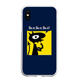Чехол для iPhone XS Max матовый с принтом Disenchantment Do it! в городе Новоалтайск, Силикон | Область печати: задняя сторона чехла, без боковых панелей | Тематика изображения на принте: bean | beer | disenchantment | elfo | futurama | luci | mattgroening | netflix | princess | simpsons | бин | люси | люци | мэтгроунинг | разочарование | симпсоны | элфо