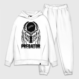 Мужской костюм хлопок OVERSIZE с принтом PREDATOR в городе Новоалтайск,  |  | prediator | инопланетяне | опасность | пришельцы | фильм | хищник