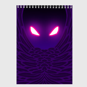 Скетчбук с принтом FORTNITE RAVEN в городе Новоалтайск, 100% бумага
 | 48 листов, плотность листов — 100 г/м2, плотность картонной обложки — 250 г/м2. Листы скреплены сверху удобной пружинной спиралью | armor | armour | cybersport | esport | fortnite | game | logo | uniform | броня | игра | киберспорт | костюм | симулятор строительства | строительство | фиолетовый | фирменные цвета | фортнайт