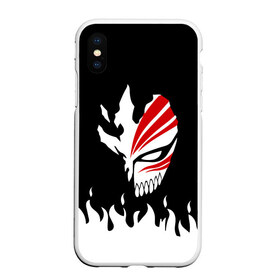 Чехол для iPhone XS Max матовый с принтом BLEACH (НА СПИНЕ) в городе Новоалтайск, Силикон | Область печати: задняя сторона чехла, без боковых панелей | Тематика изображения на принте: anime | bleach | fire | form | heroes | ichigo | manga | аниме | блич | броня | герои | ичиго | костюм | манга | огонь